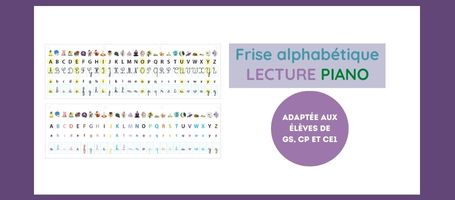 Frise alphab&eacute;tique - GS-CP-CE1